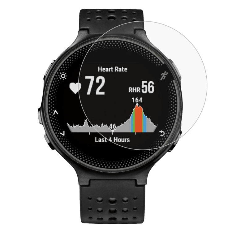 For Garmin Forerunner 235 Lite 0.26mm 2.5D 9H Tempered Glass Film Screen Protector, For Garmin Forerunner 235 Lite