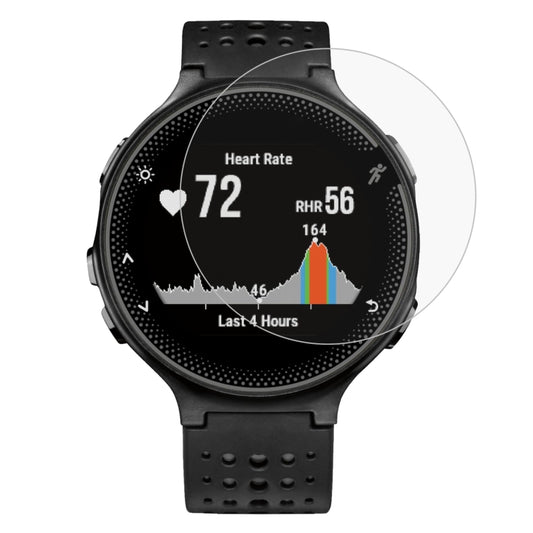 For Garmin Forerunner 235 Lite 0.26mm 2.5D 9H Tempered Glass Film Screen Protector, For Garmin Forerunner 235 Lite