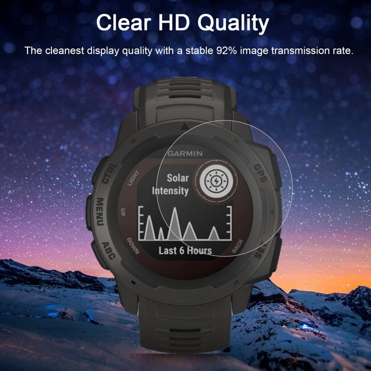For Garmin Instinct 0.26mm 2.5D 9H Tempered Glass Film Screen Protector, For Garmin Instinct
