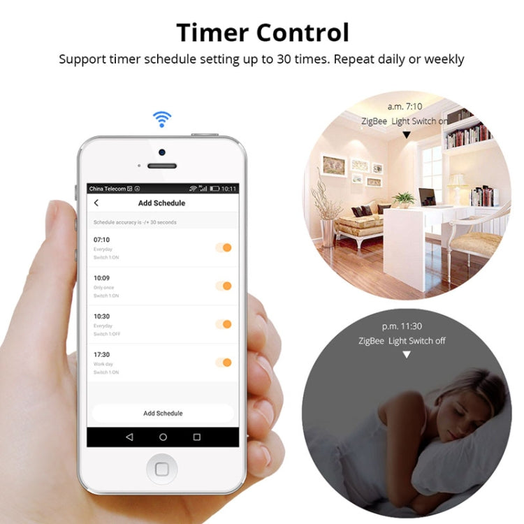 2 Buttons Intelligent Switch Smart Wall Switch