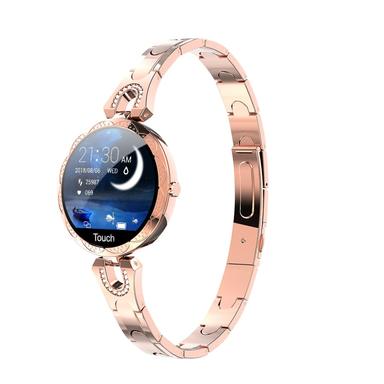 AK15 Fashion Smart Female Bracelet, 1.08 inch Color LCD Screen, IP67 Waterproof, Support Heart Rate Monitoring / Sleep Monitoring / Remote Photography
