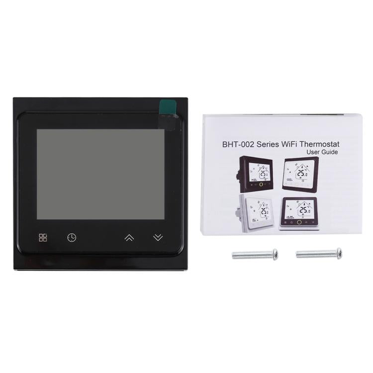 BHT-002GCLW 3A Load Water / Gas Boiler Type LCD Digital Heating Room Thermostat with Time Display, WiFi Control, BHT-002GBLW 3A  (Black) Gas Boiler Type, BHT-002GBLW 3A (White) Gas Boiler Type