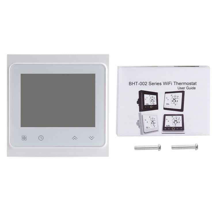 BHT-002GCLW 3A Load Water / Gas Boiler Type LCD Digital Heating Room Thermostat with Time Display, WiFi Control