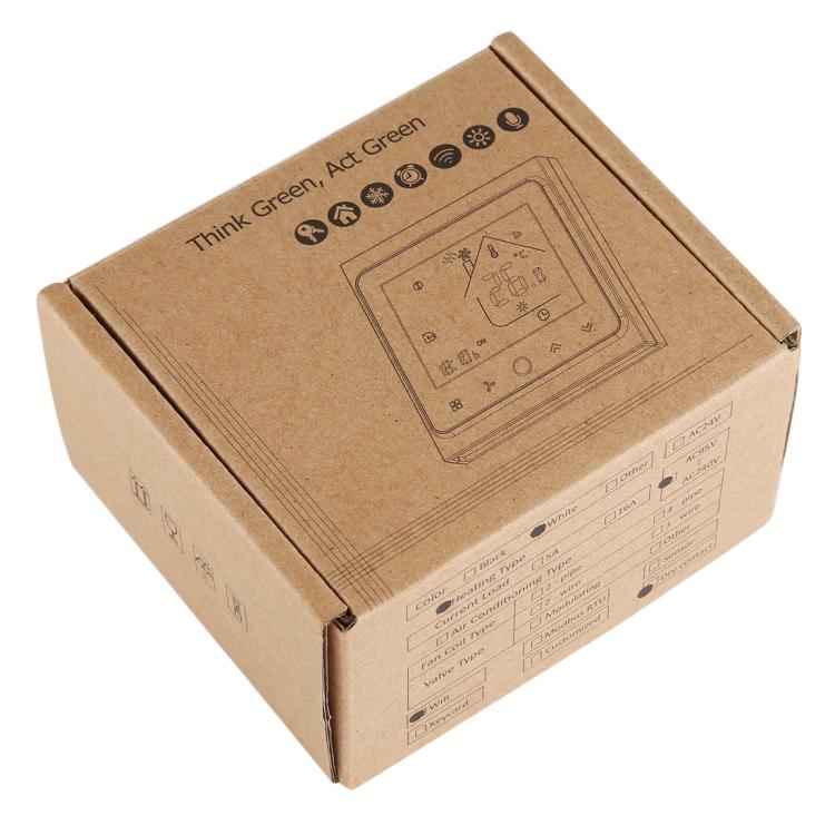 BHT-002GCLW 3A Load Water / Gas Boiler Type LCD Digital Heating Room Thermostat with Time Display, WiFi Control