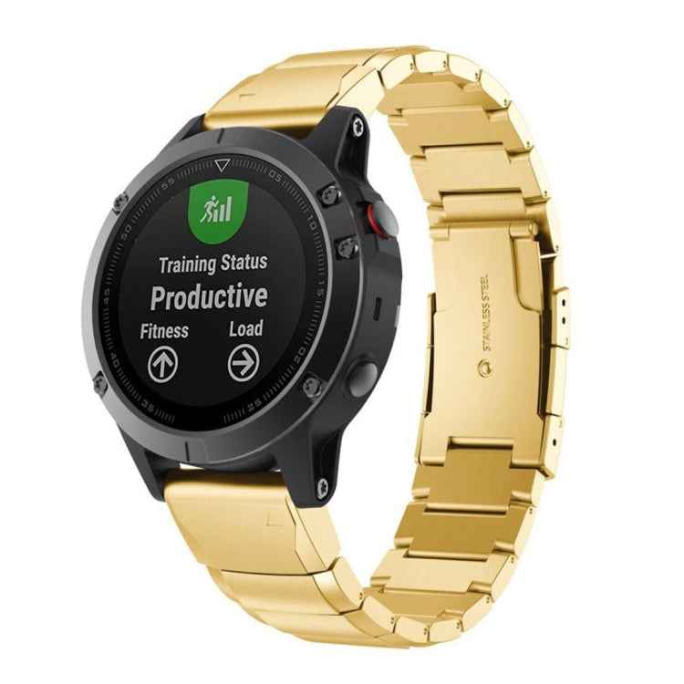 Quick Dismantling Steel Watch Band for Garmin Fenix 5 22mm