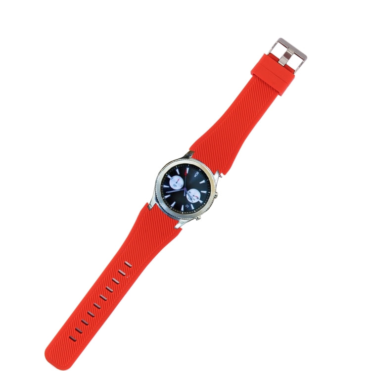 For Samsung Gear S3 Classic Smart Watch Silicone Watchband, Length: about 22.4cm, CA5541AG, CA5541B, CA5541D, CA5541E, CA5541G, CA5541P, CA5541R, CA5541W, CA5541Y, CA5541I