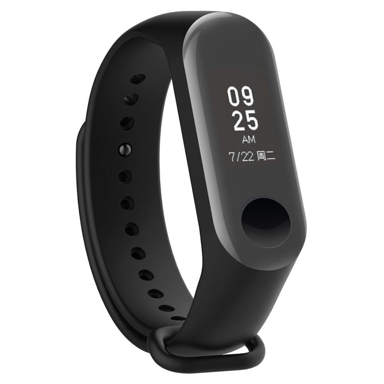 2 in 1 Silicone Watch Band with TPU Screen Film for Xiaomi Mi Band 3