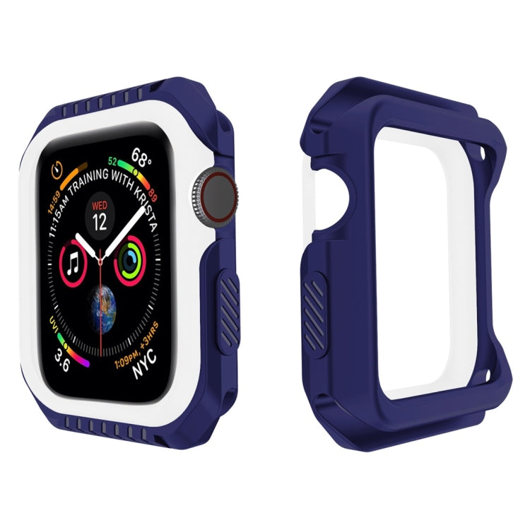Smart Watch Shockproof Two Color Protective Case For Apple Watch Series 3 / 2 / 1 38mm, For Apple Watch Series 3 / 2 / 1 38mm (Black Yellow), For Apple Watch Series 3 / 2 / 1 38mm (Red Black), For Apple Watch Series 3 / 2 / 1 38mm (White Blue)         ...
