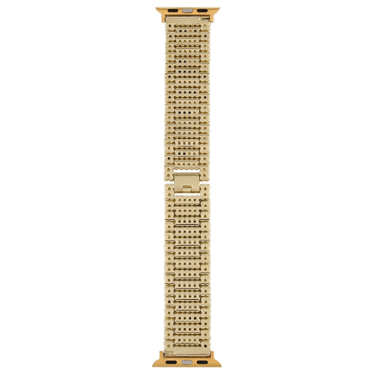 For Apple Watch Ultra 49mm&Watch Ultra 2 49mm / Series 10 46mm / 9&8&7 45mm / SE 3&SE 2&6&SE&5&4 44mm / 3&2&1 42mm Nine Beads Stainless Steel Wrist Strap Watch Band, For Apple Watch Ultra 49mm / Series 8&7 45mm / SE 2&6&SE&5&4 44mm / 3&2&1 42mm��������...