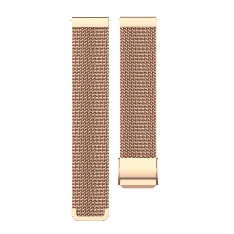 18mm Metal Mesh Wrist Strap Watch Band for Fossil Female Sport / Charter HR / Gen 4 Q Venture HR