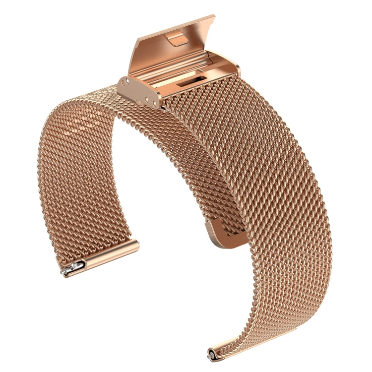 18mm Metal Mesh Wrist Strap Watch Band for Fossil Female Sport / Charter HR / Gen 4 Q Venture HR