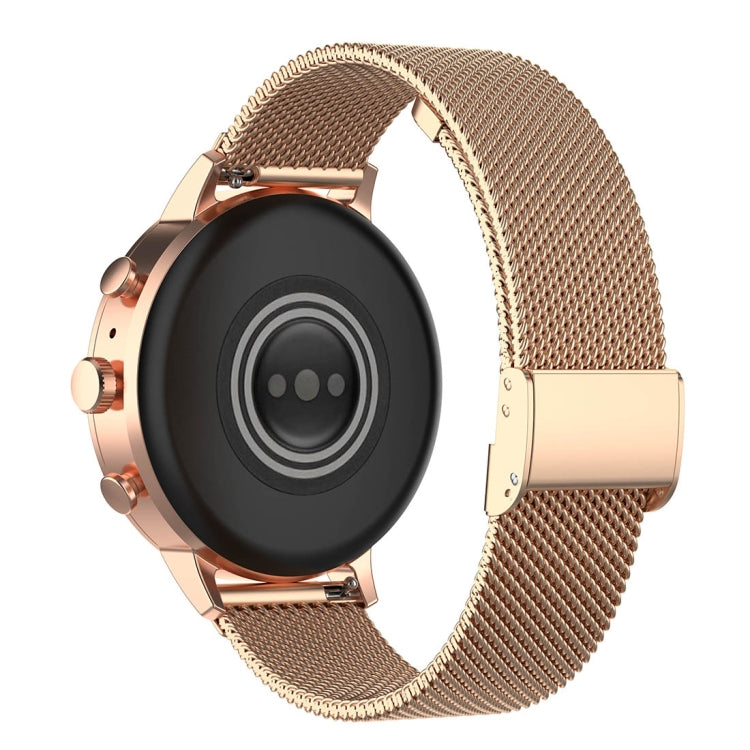 18mm Metal Mesh Wrist Strap Watch Band for Fossil Female Sport / Charter HR / Gen 4 Q Venture HR