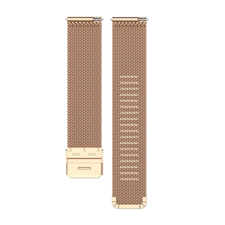 22mm Metal Mesh Wrist Strap Watch Band for Fossil Hybrid Smartwatch HR, Male Gen 4 Explorist HR, Male Sport