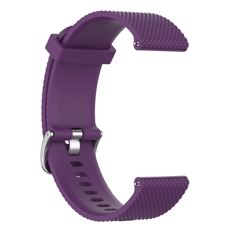 22mm Texture Silicone Wrist Strap Watch Band for Fossil Gen 5 Carlyle, Gen 5 Julianna, Gen 5 Garrett, Gen 5 Carlyle HR