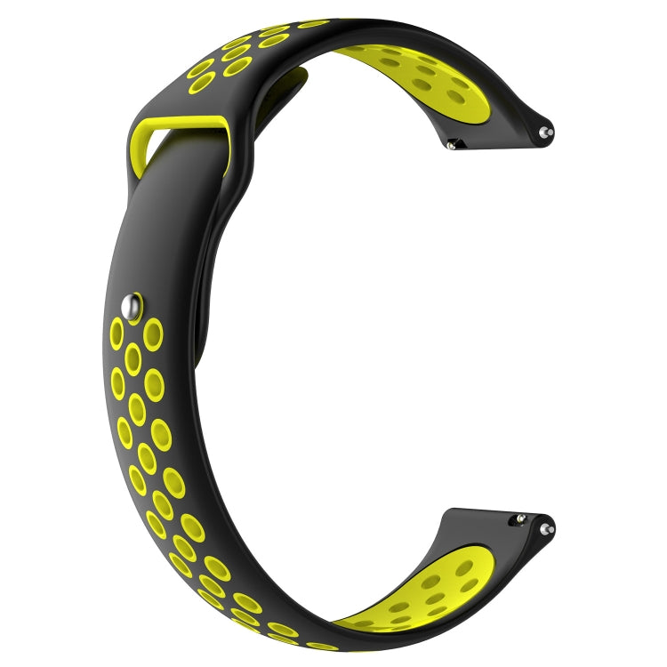 Double Colour Silicone Sport Watch Band for Huawei Watch Series 1 18mm