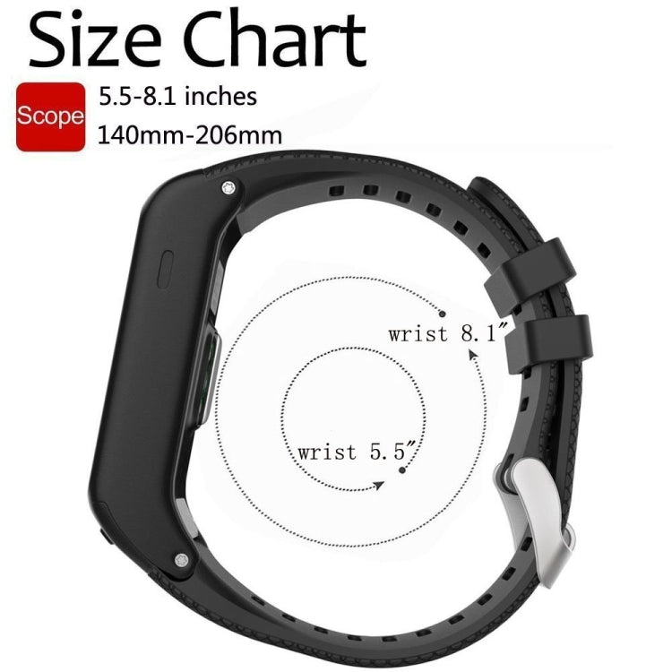 Bracelet de montre sport en silicone pour Garmin Vivoactive HR