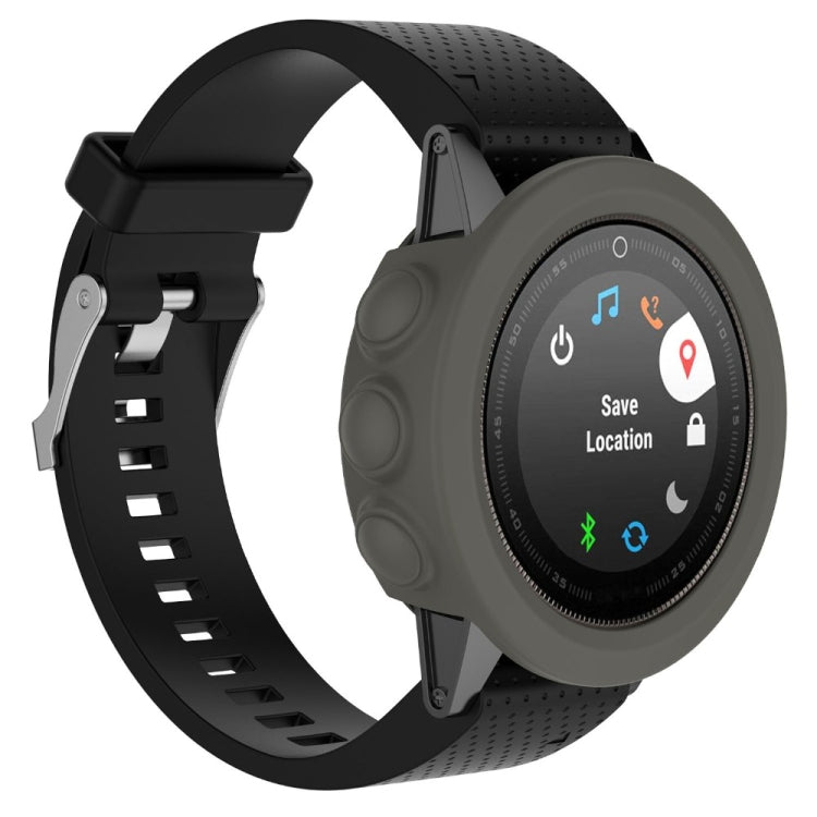 Solid Color Silicone Watch Protective Case for Garmin Fenix 5