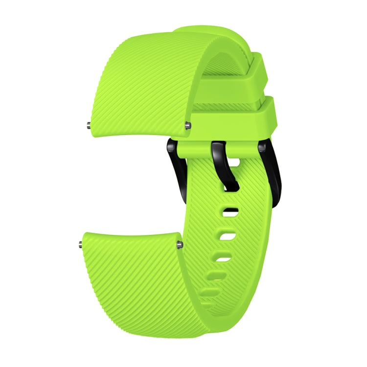 Crazy Horse Texture Silicone Watch Band for Huami Amazfit Bip Lite Version 20mm