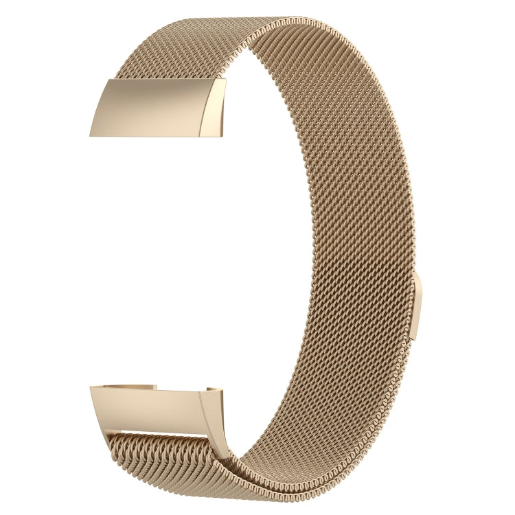 Stainless Steel Magnet Watch Band for FITBIT Charge 3, Size:Small, 187x18mm