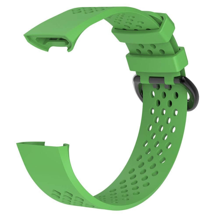 Square Hole Adjustable Sport Watch Band for FITBIT Charge 3