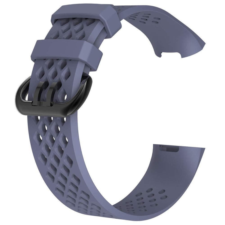 Square Hole Adjustable Sport Watch Band for FITBIT Charge 3