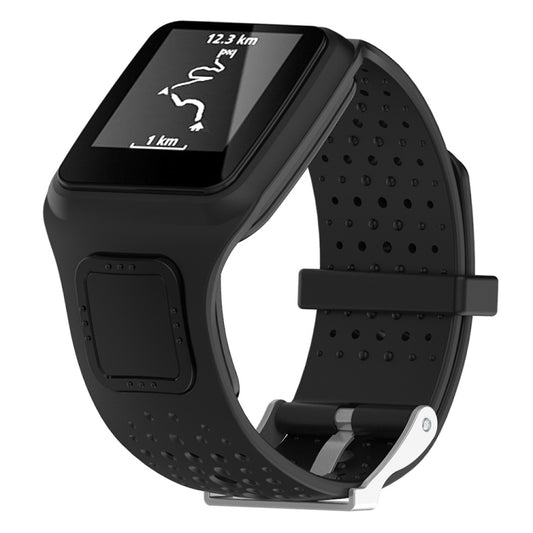 Silicone Sport Watch Band for TomTom 1 Series Runner / Cardio