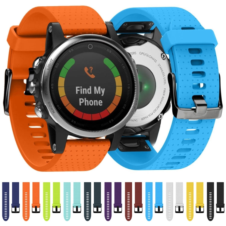 Fenix 5S Quick Removable Silicone Watch Band 20mm