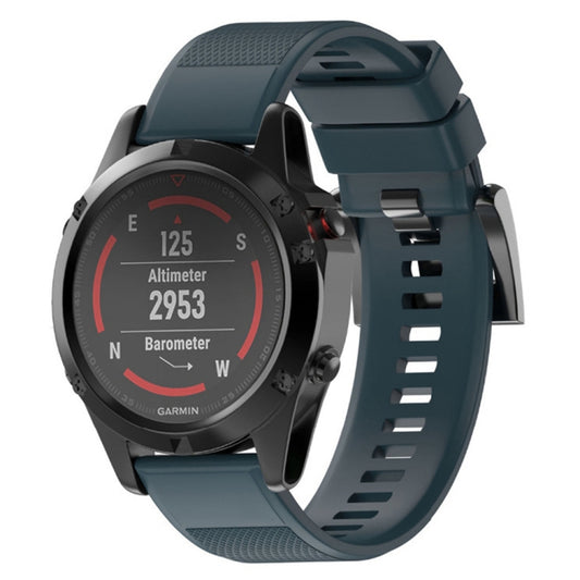 Quick Removable Silicone Watch Band for Fenix 5X 26mm