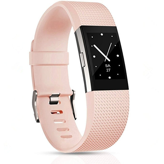 Square Pattern Adjustable Sport Watch Band for FITBIT Charge 2, Size: S, 10.5x8.5cm, S, Light Pink, S, Mint Green, Coral Red, S, Navy Blue, S, Dark Purple, S, Purple, S, Cyan, S, Pink, S, Red, S, Green, S, Rose Red, S, Grey, S, Sky Blue, S, Blue, S, Wh...