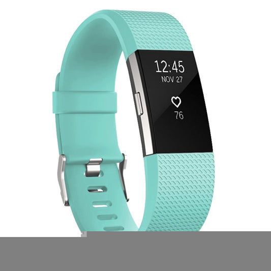 Square Pattern Adjustable Sport Watch Band for FITBIT Charge 2, Size: L, 12.5x8.5cm, L, Cyan, L, Pink, L, Red, L, Green, L, Rose Red, L, Grey, L, Sky Blue, L, Blue, L, White, L, Aqua Blue, L, Black, L, Light Pink, L, Light Purple, L, Mint Green        ...