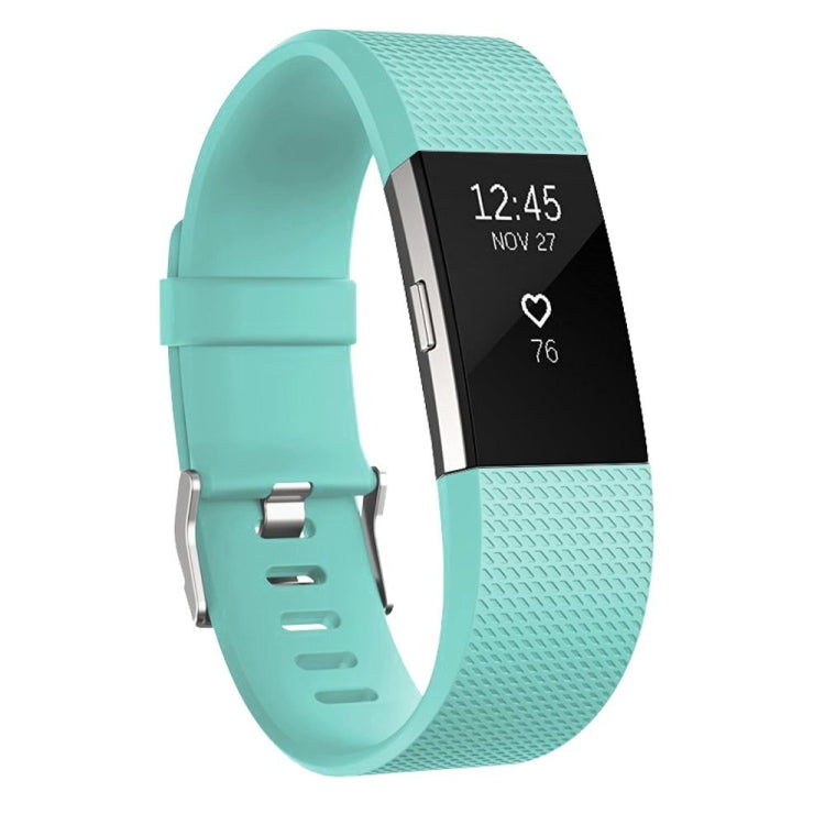 Square Pattern Adjustable Sport Watch Band for FITBIT Charge 2, Size: L, 12.5x8.5cm, L, Cyan, L, Pink, L, Red, L, Green, L, Rose Red, L, Grey, L, Sky Blue, L, Blue, L, White, L, Aqua Blue, L, Black, L, Light Pink, L, Light Purple, L, Mint Green        ...