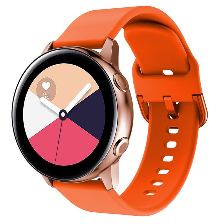 Correa de reloj inteligente con hebilla galvanizada para Galaxy Watch Active