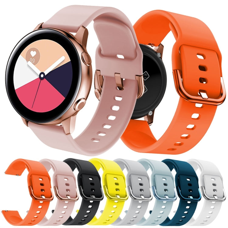 Correa de reloj inteligente con hebilla galvanizada para Galaxy Watch Active