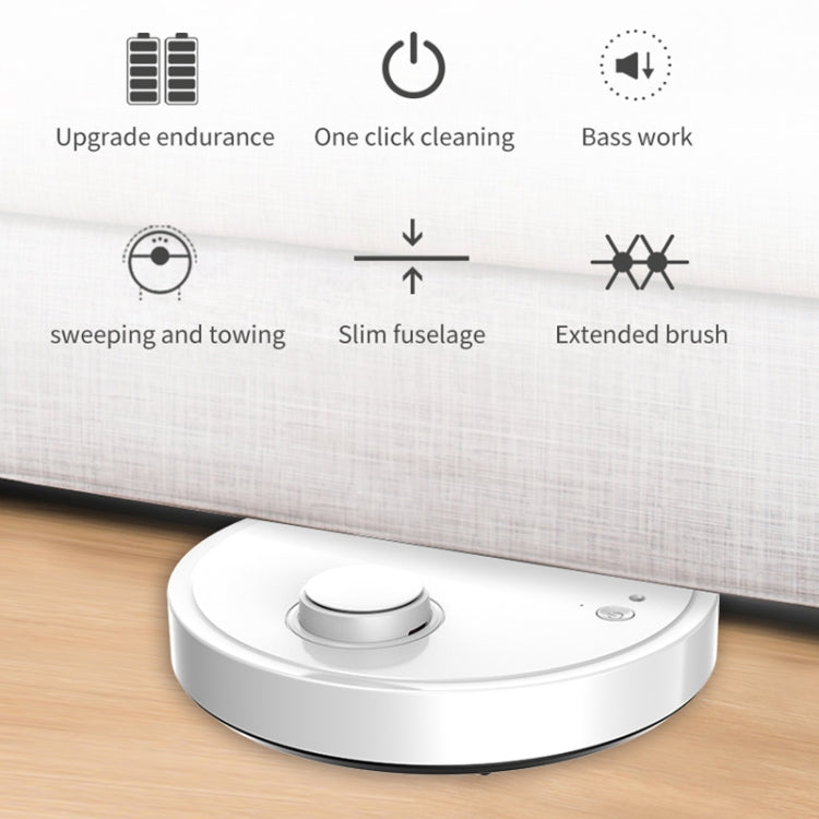 BOWAI OB12 Household Intelligent USB Charging Sweeping Robot, OB12 (Black), OB12 (White)