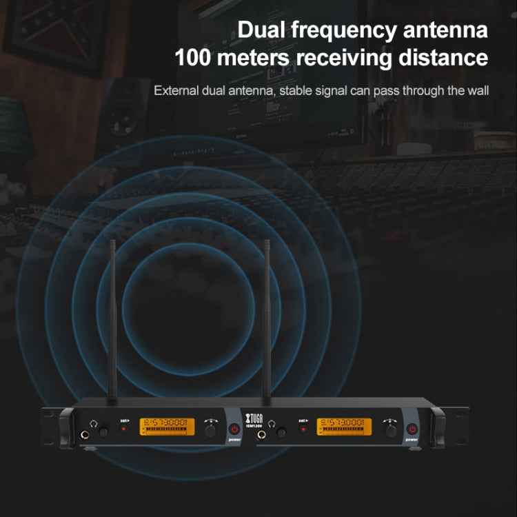 XTUGA IEM1200 Wireless Transmitter Stage Singer Ear Monitor System