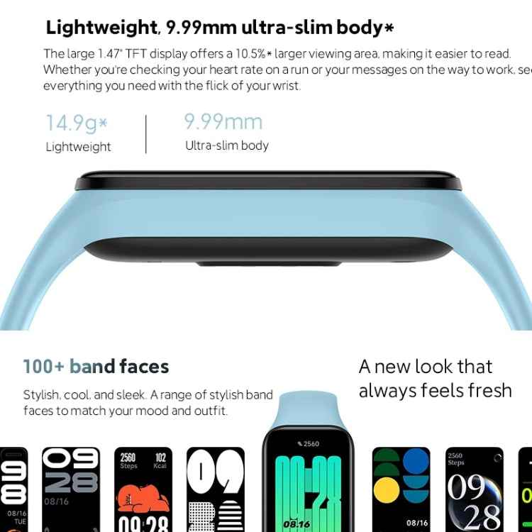 Original Xiaomi Redmi Smart Wristband 2 Fitness Bracelet, 1.47 inch Color Touch Screen, Support Sleep Track / Heart Rate Monitor