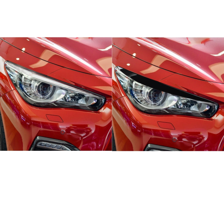 Car ABS Light Eyebrow For Infiniti Q50 2014-2019, For Infiniti Q50 2014-2019