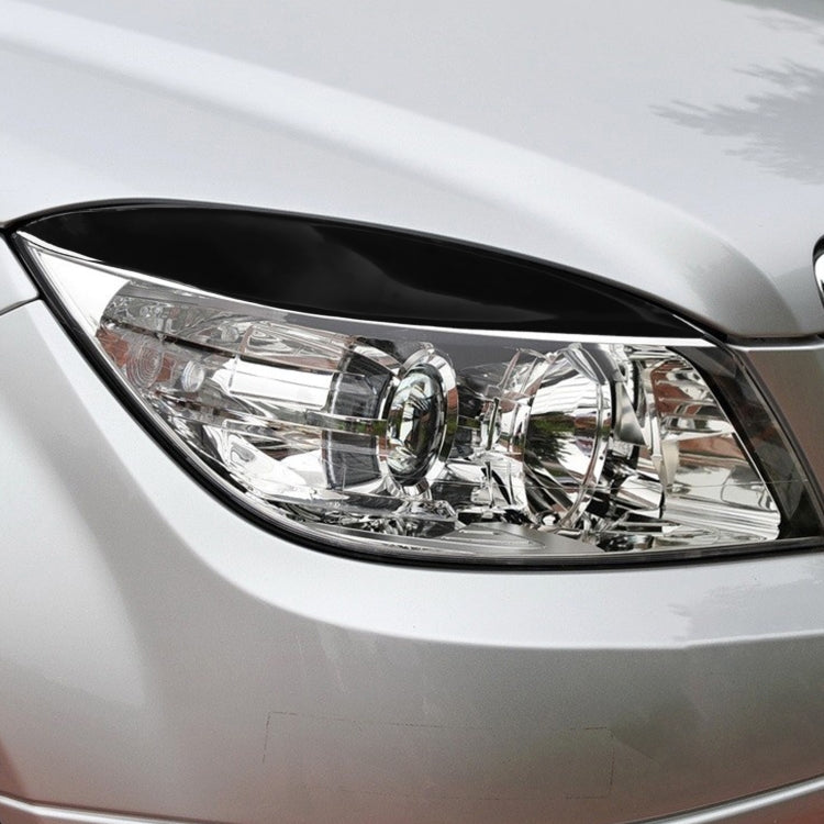 Car ABS Light Eyebrow For Mercedes-Benz C-class W204/C180/C200/C260/C300/C350 2008-2011, For Mercedes-Benz C-class W204/C180/C200/C260/C300/C350 2008-2011