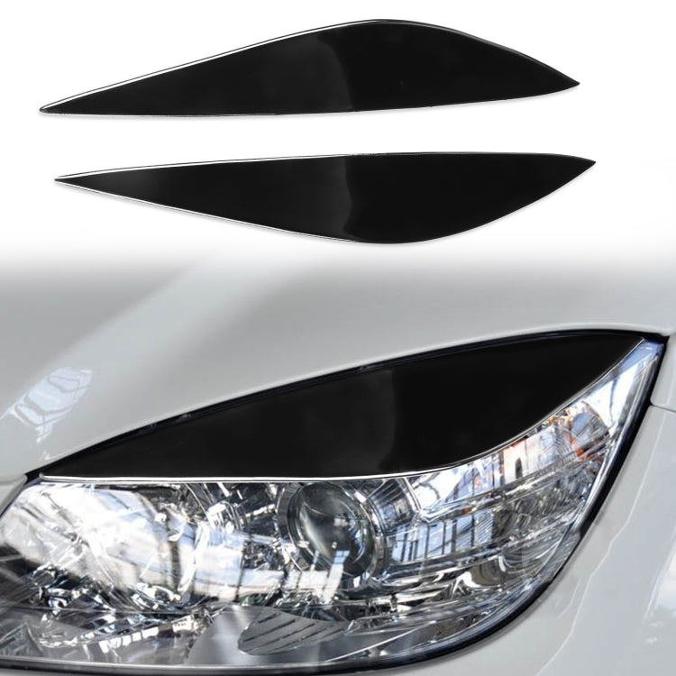 Car ABS Light Eyebrow For Mercedes-Benz C-class W204/C180/C200/C260/C300/C350 2008-2011, For Mercedes-Benz C-class W204/C180/C200/C260/C300/C350 2008-2011