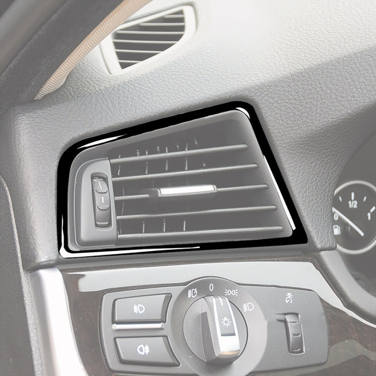 For BMW 5 Series F10 2011-2017 Car Side Air Outlet Frame Decorative Sticker,Left Drive, Side Air Outlet Frame,Left Drive
