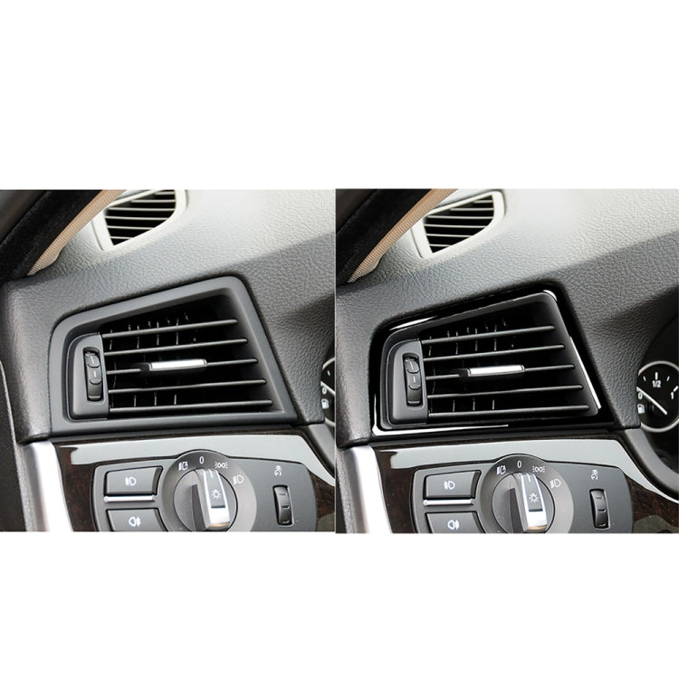 For BMW 5 Series F10 2011-2017 Car Side Air Outlet Frame Decorative Sticker,Left Drive, Side Air Outlet Frame,Left Drive