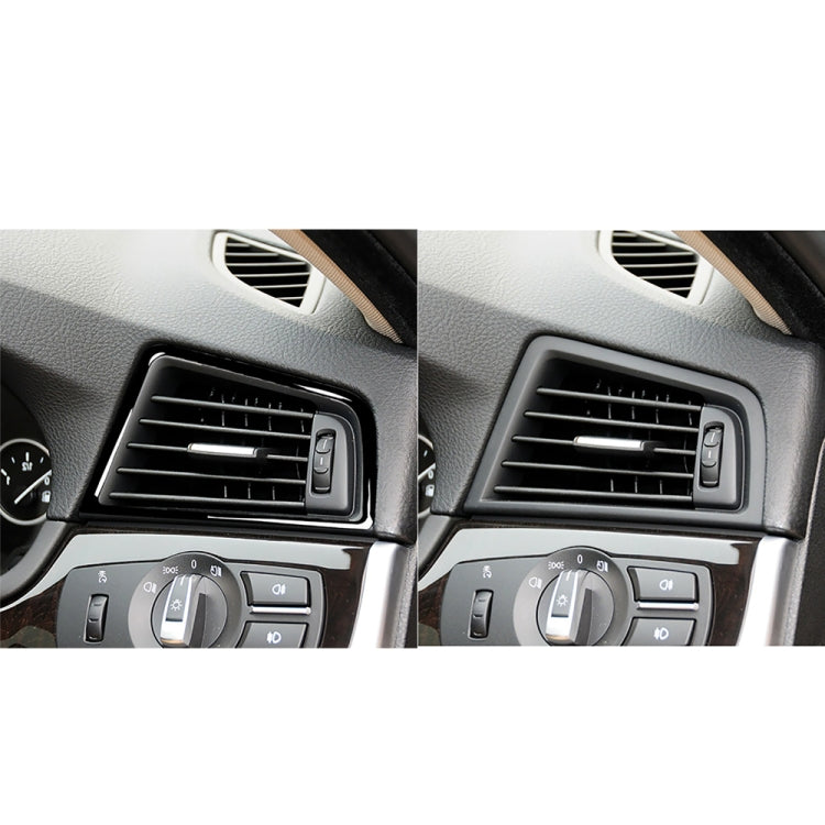 For BMW 5 Series F10 2011-2017 Car Side Air Outlet Frame Decorative Sticker,Right Drive, Side Air Outlet Frame,Right Drive