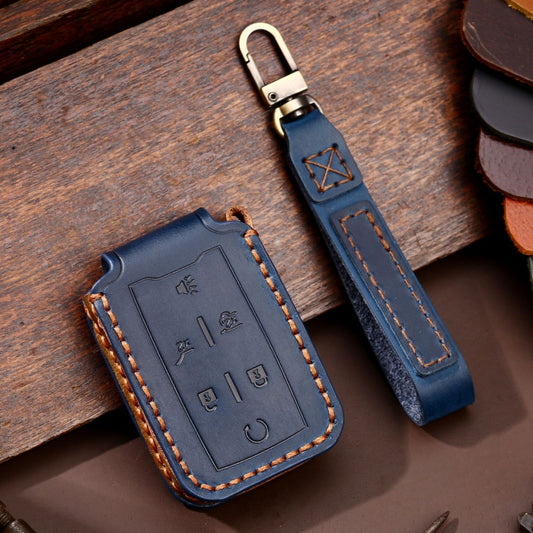 For Chevrolet GMC / Colorad 6-button C160 Car Key Leather Protective Case, 6-button