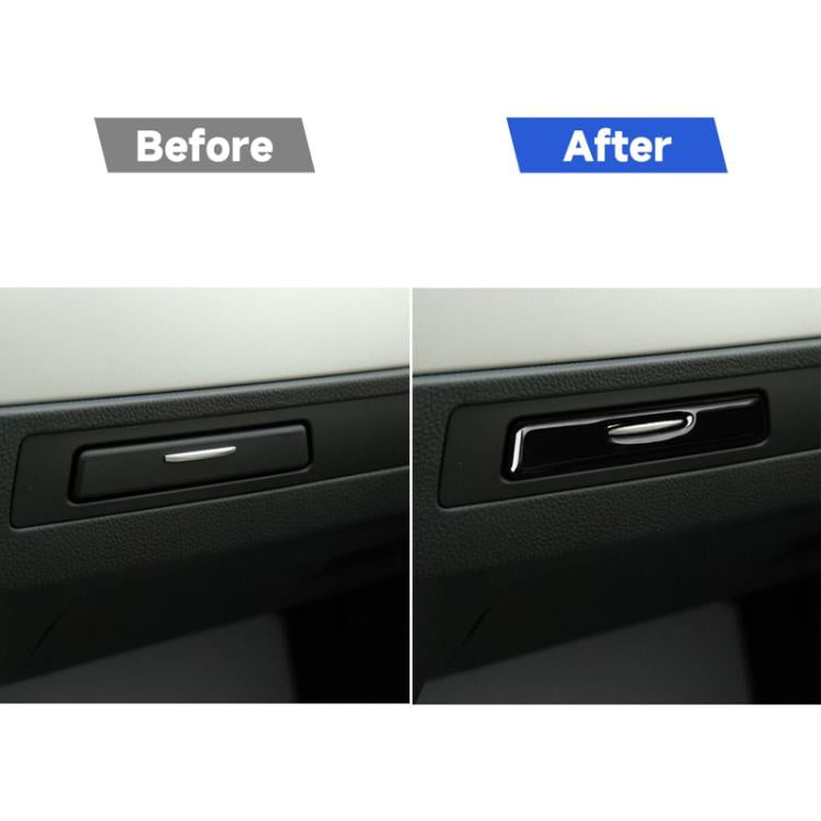 For BMW 3 Series E90 2005-2012 2pcs Car Cup Holder Decorative Sticker,  Left and Right Drive Universal, Car Cup Holder