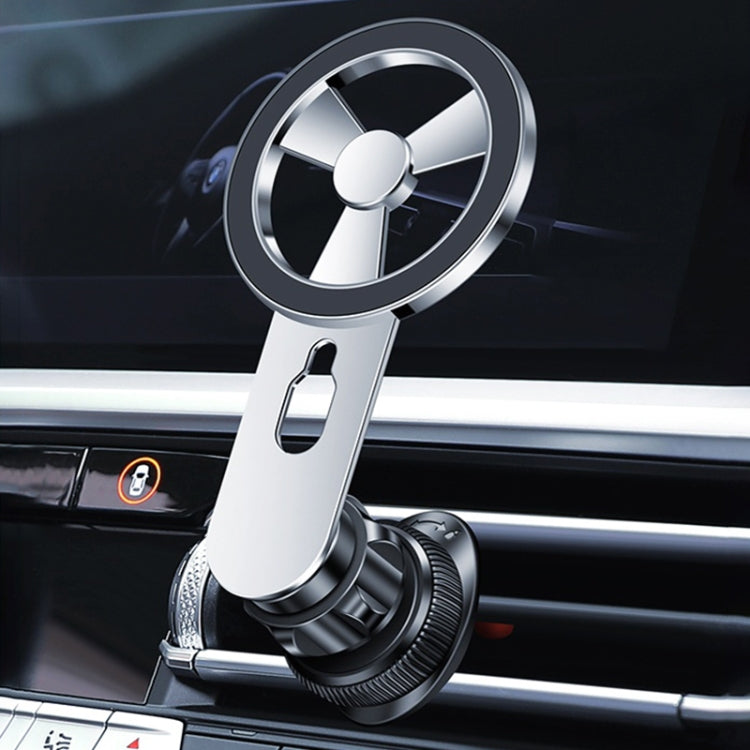 F73 MagSafe Magnetic Suction 360 Degree Rotating Car Phone Holder, F73