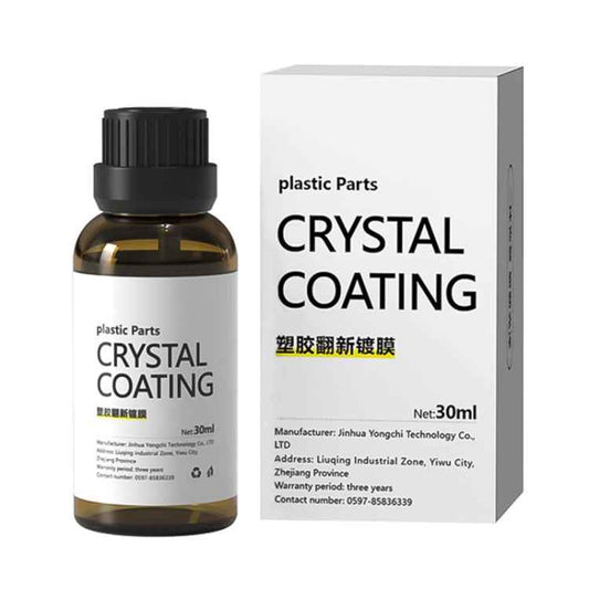 Car Crystal Plating Plastic Refurbishment Fluid, Capacity: 30ml