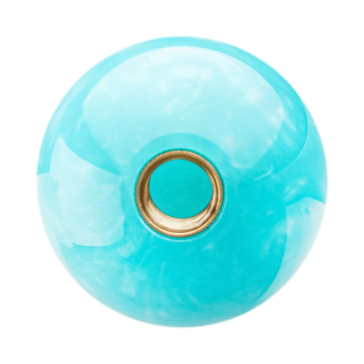 Car Modified Marble Star Gear Head Shifter Cover with Adapter, Light Blue, Purple, Pink, Green, Light Green