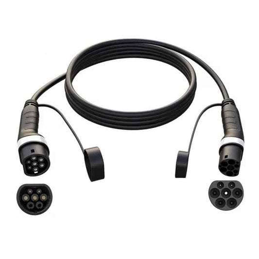 Feyree European Standard New Energy Electric Vehicle Charging Pile Double-ended Extension Cable, 250V 16A