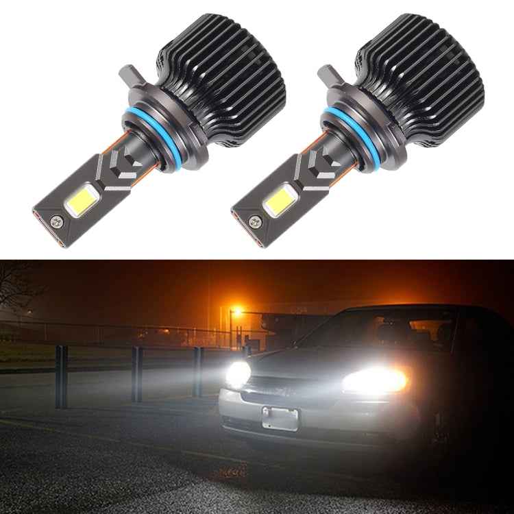 K11 1 Pair 9012 12V / 85W / 6000K / 9000LM Car LED Headlight, 9012