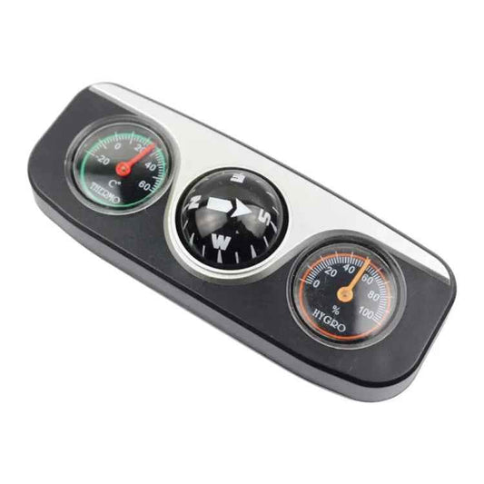 LC-3 3 in 1 Multifunctional Car Compass & Compass Ball & Thermometer, LC-3